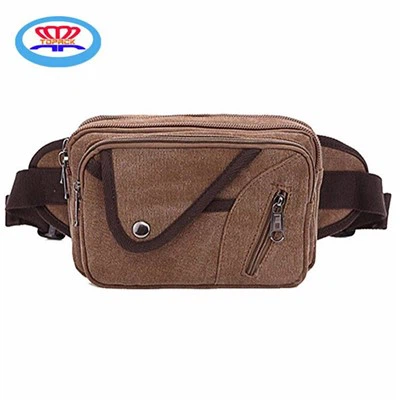 Sac banane en toile à bretelles réglables