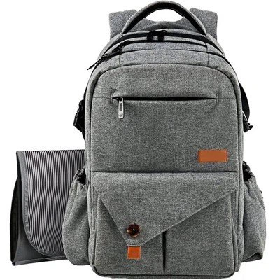 Sac à couches papa noir