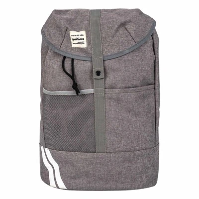 Sac à dos bicolore avec poche avant