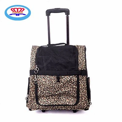 Valise à roulettes pour sac pour animaux de compagnie